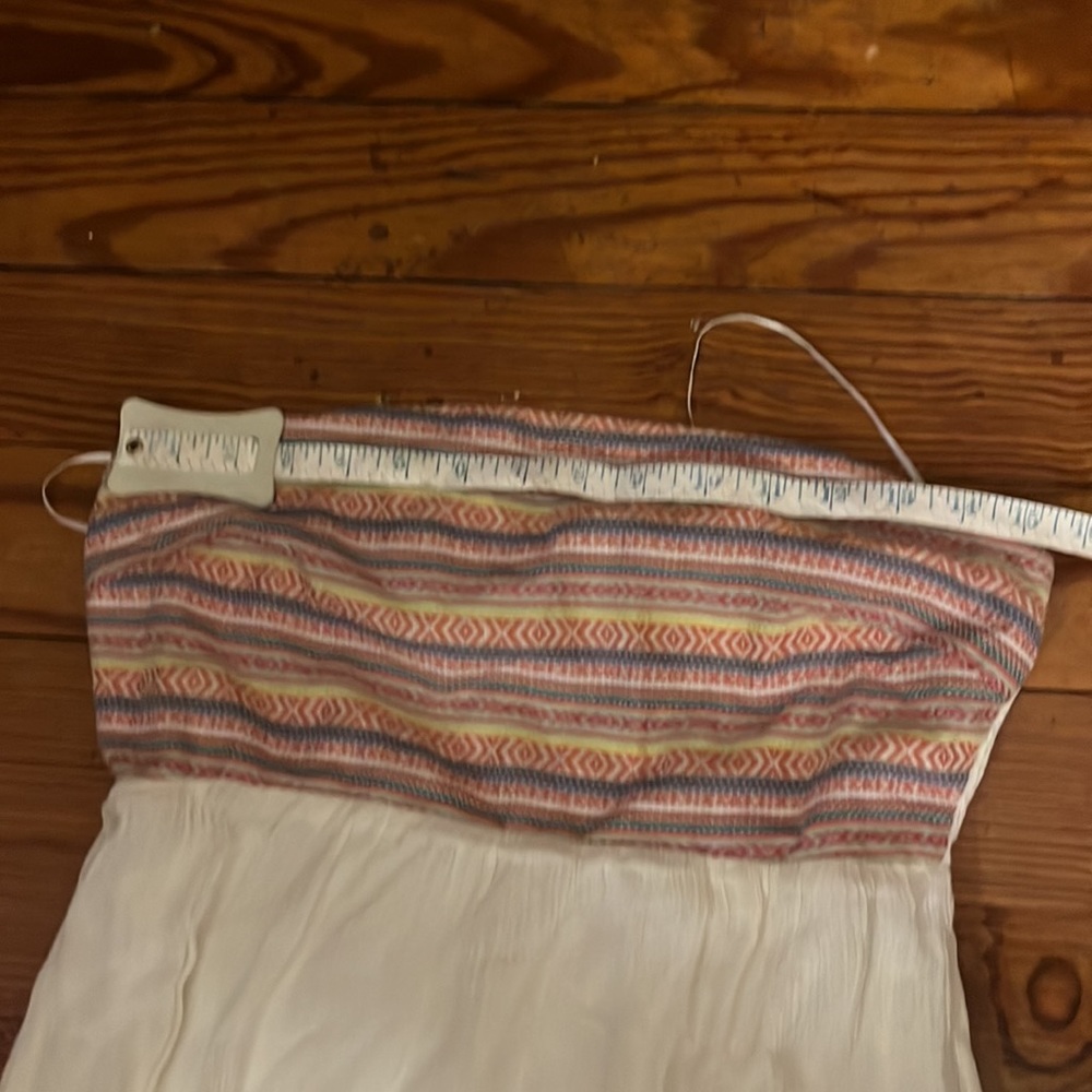Flying Tomato Embroidered Cream Maxi Dress - Picture 11 of 12